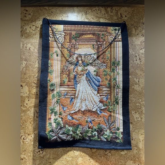 Antique hanging tapestry x2 - Picture 2 of 2